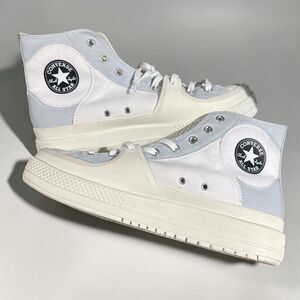 Converse Chuck Taylor All Star Sneakers Mens Size 13 High Top White Gray